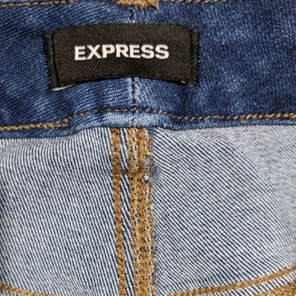 Express jeans high rise skinny size 0 - Picture 2 of 4